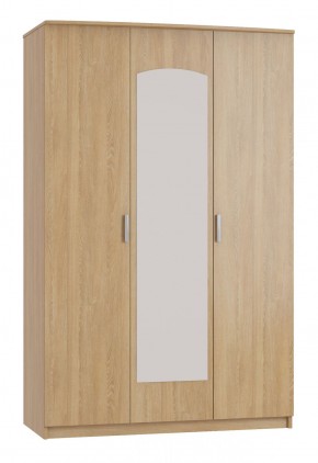 Шкаф 3-х дверный с зеркалом Шк210.1 МС Ирина в Верхней Пышме - verhnyaya-pyshma.ok-mebel.com | фото