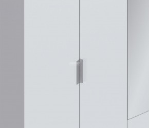 Шкаф 6-ти дверный Николь СБ-2593/1 (Белый) в Верхней Пышме - verhnyaya-pyshma.ok-mebel.com | фото 4