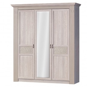 Шкаф для одежды 3-х дверный №180 "Лючия" Дуб оксфорд серый в Верхней Пышме - verhnyaya-pyshma.ok-mebel.com | фото