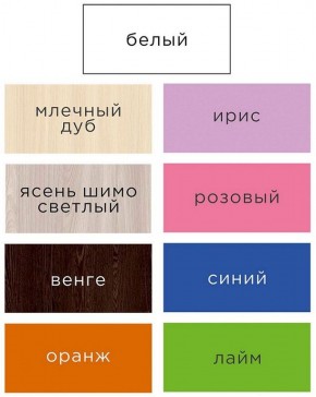 Шкаф ДМ 800 с 2-мя ящиками (лайм) в Верхней Пышме - verhnyaya-pyshma.ok-mebel.com | фото 3