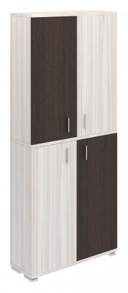 Шкаф книжный Домино ПУ-30-3 в Верхней Пышме - verhnyaya-pyshma.ok-mebel.com | фото