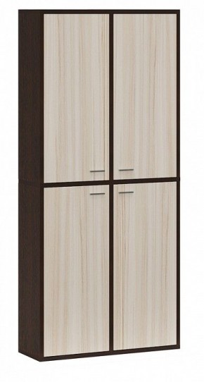 Шкаф книжный Домино СУ(ш2в2)+4ФГ в Верхней Пышме - verhnyaya-pyshma.ok-mebel.com | фото
