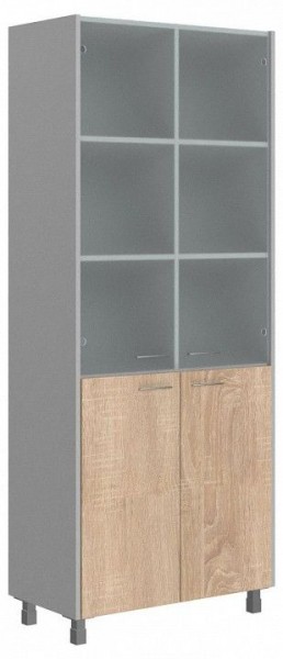 Шкаф книжный Offix New OHC 87.2 в Верхней Пышме - verhnyaya-pyshma.ok-mebel.com | фото