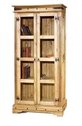 Шкаф книжный "Викинг 03" массив в Верхней Пышме - verhnyaya-pyshma.ok-mebel.com | фото 2