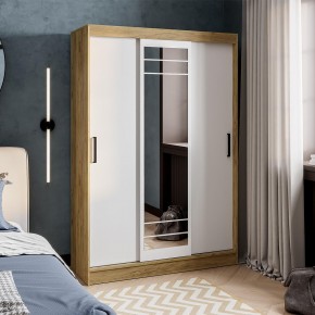 Шкаф-купе Тео ШКК-02 (крафт/белый) в Верхней Пышме - verhnyaya-pyshma.ok-mebel.com | фото