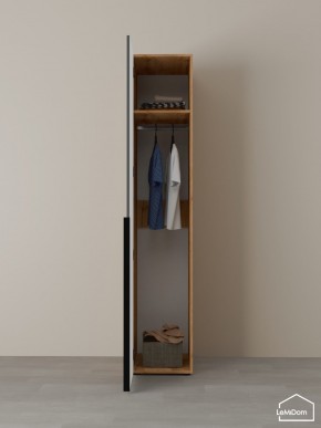 Шкаф Linnea MHR-1 2050х400х510 (ДВ-М 11.1.25) в Верхней Пышме - verhnyaya-pyshma.ok-mebel.com | фото 4