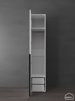 Шкаф Linnea MHR-1-3 2050х400х510 (Белый-М 11.1.2) в Верхней Пышме - verhnyaya-pyshma.ok-mebel.com | фото 6