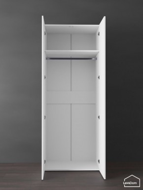 Шкаф Linnea MHR-2PO 2050х800х510 (Белый-М 11.1.1) в Верхней Пышме - verhnyaya-pyshma.ok-mebel.com | фото 4