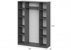 Шкаф платяной Даиго в Верхней Пышме - verhnyaya-pyshma.ok-mebel.com | фото 3