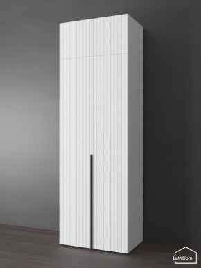 Шкаф с антресолью Linnea MHR-2A-2 2450х800х510 (Белый-М 11.1.2) в Верхней Пышме - verhnyaya-pyshma.ok-mebel.com | фото