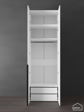 Шкаф с антресолью Linnea MHR-2A-3 2450х800х510 (Белый-М 11.1.1) в Верхней Пышме - verhnyaya-pyshma.ok-mebel.com | фото 6