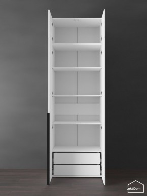 Шкаф с антресолью Linnea MHR-2A-4 2450х800х510 (Белый-М 11.1.1) в Верхней Пышме - verhnyaya-pyshma.ok-mebel.com | фото 6