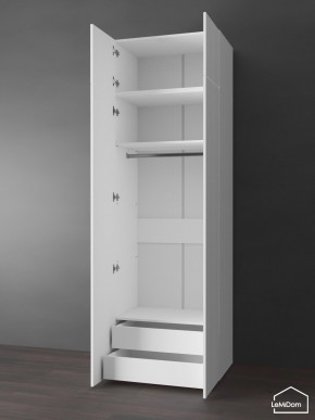 Шкаф с антресолью Linnea MHR-2POA-3 2450х800х510 (Белый-М 11.1.1) в Верхней Пышме - verhnyaya-pyshma.ok-mebel.com | фото 6