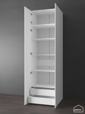 Шкаф с антресолью Linnea MHR-2POA-4 2450х800х510 (Белый-М 11.1.2) в Верхней Пышме - verhnyaya-pyshma.ok-mebel.com | фото 5