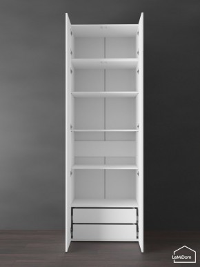Шкаф с антресолью Linnea MHR-2POA-4 2450х800х510 (Белый-М 11.1.2) в Верхней Пышме - verhnyaya-pyshma.ok-mebel.com | фото 6