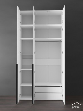 Шкаф с антресолью Linnea MHR-3A-2 2450х1200х510 (Белый-М 11.1.2) в Верхней Пышме - verhnyaya-pyshma.ok-mebel.com | фото 6