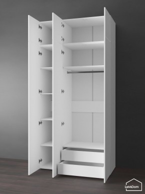 Шкаф с антресолью Linnea MHR-3POA-2 2450х1200х510 (Белый-М 11.1.1) в Верхней Пышме - verhnyaya-pyshma.ok-mebel.com | фото 5