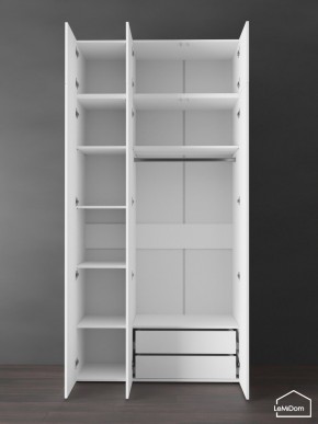 Шкаф с антресолью Linnea MHR-3POA-2 2450х1200х510 (Белый-М 11.1.1) в Верхней Пышме - verhnyaya-pyshma.ok-mebel.com | фото 6