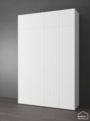 Шкаф с антресолью Linnea MHR-4POA-1 2450х1600х510 (Белый-М 11.1.2) в Верхней Пышме - verhnyaya-pyshma.ok-mebel.com | фото