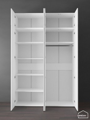 Шкаф с антресолью Linnea MHR-4POA-1 2450х1600х510 (Белый-М 11.1.2) в Верхней Пышме - verhnyaya-pyshma.ok-mebel.com | фото 4