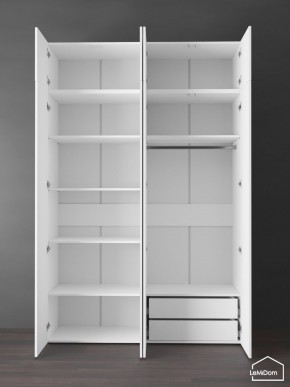 Шкаф с антресолью Linnea MHR-4POA-2 2450х1600х510 (Белый-М 11.1.2) в Верхней Пышме - verhnyaya-pyshma.ok-mebel.com | фото 5