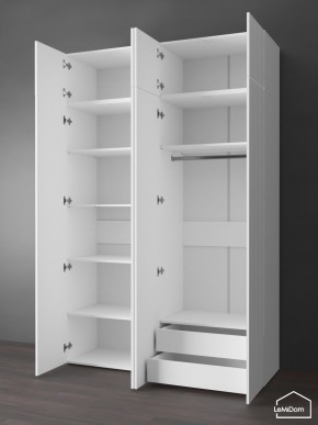 Шкаф с антресолью Linnea MHR-4POA-2 2450х1600х510 (Белый-М 11.1.2) в Верхней Пышме - verhnyaya-pyshma.ok-mebel.com | фото 6