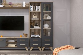 Шкаф-витрина 450 Вега Скандинавия в Верхней Пышме - verhnyaya-pyshma.ok-mebel.com | фото 8