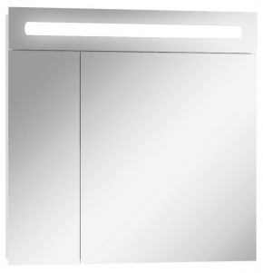 Шкаф-зеркало Аврора 70 с подсветкой LED Домино (DV8007HZ) в Верхней Пышме - verhnyaya-pyshma.ok-mebel.com | фото