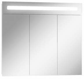 Шкаф-зеркало Аврора 80 с подсветкой LED Домино (DV8009HZ) в Верхней Пышме - verhnyaya-pyshma.ok-mebel.com | фото
