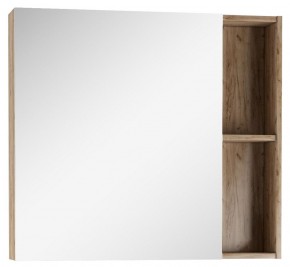 Шкаф-зеркало Craft 80 левый/правый Домино (DCr2204HZ) в Верхней Пышме - verhnyaya-pyshma.ok-mebel.com | фото