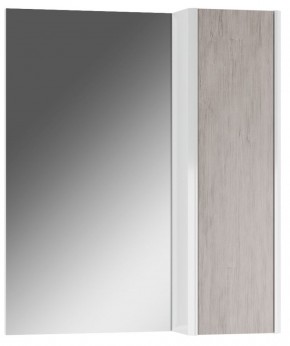 Шкаф-зеркало Uno 60 Дуб серый левый/правый Домино (DU1503HZ) в Верхней Пышме - verhnyaya-pyshma.ok-mebel.com | фото
