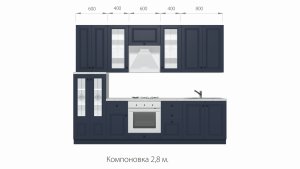 Кухонный гарнитур Вена в Верхней Пышме - verhnyaya-pyshma.ok-mebel.com | фото 3