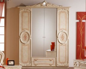 Спальня Роза (комплект 4 дв.) беж в Верхней Пышме - verhnyaya-pyshma.ok-mebel.com | фото 2
