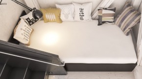 Стандарт Кровать 0900, цвет венге, ШхГхВ 93,5х203,5х70 см., сп.м. 900х2000 мм., без матраса, основание есть в Верхней Пышме - verhnyaya-pyshma.ok-mebel.com | фото 6