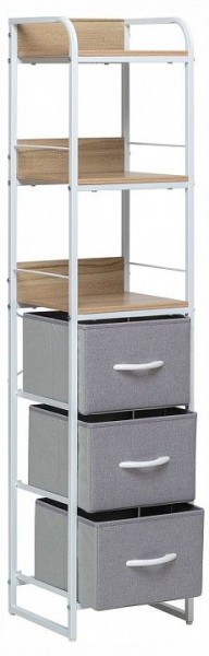 Стеллаж комбинированный Ноа в Верхней Пышме - verhnyaya-pyshma.ok-mebel.com | фото 4