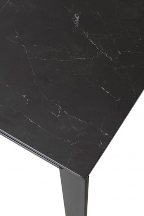 Стол CORNER 120 MATT BLACK MARBLE SOLID CERAMIC / BLACK, ®DISAUR в Верхней Пышме - verhnyaya-pyshma.ok-mebel.com | фото 9