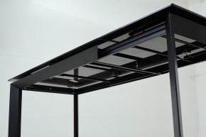 Стол CREMONA 140 KL-99 Белый мрамор матовый, итальянская керамика / черный каркас, ®DISAUR в Верхней Пышме - verhnyaya-pyshma.ok-mebel.com | фото 13