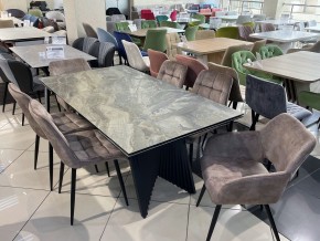 Стол IVAR 180 MARBLES KL-80 Серый мрамор, итальянская керамика, ®DISAUR в Верхней Пышме - verhnyaya-pyshma.ok-mebel.com | фото 11