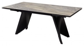 Стол IVAR 180 MARBLES KL-80 Серый мрамор, итальянская керамика, ®DISAUR в Верхней Пышме - verhnyaya-pyshma.ok-mebel.com | фото 2