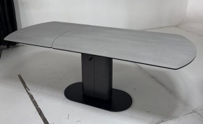 Стол KAI 140 TL-58 поворотная система раскладки, испанская керамика / Темно-серый / Черный, ®DISAUR в Верхней Пышме - verhnyaya-pyshma.ok-mebel.com | фото 4