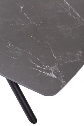 Стол RIVOLI 140 MATT BLACK MARBLE SOLID CERAMIC / BLACK, ®DISAUR в Верхней Пышме - verhnyaya-pyshma.ok-mebel.com | фото 10