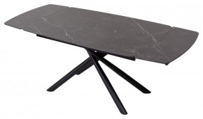 Стол RIVOLI 140 MATT BLACK MARBLE SOLID CERAMIC / BLACK, ®DISAUR в Верхней Пышме - verhnyaya-pyshma.ok-mebel.com | фото 3