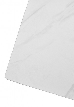 Стол VASTO 180 MARBLES KL-99 Белый мрамор матовый, итальянская керамика/ черный каркас, ®DISAUR в Верхней Пышме - verhnyaya-pyshma.ok-mebel.com | фото 7