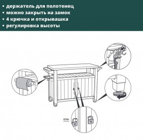 Столик для барбекю 207 Л (Unity XL 207L) в Верхней Пышме - verhnyaya-pyshma.ok-mebel.com | фото 8