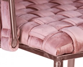 Стул барный DOBRIN EMMA ROSE GOLD, розовый велюр (VF-10) в Верхней Пышме - verhnyaya-pyshma.ok-mebel.com | фото 7
