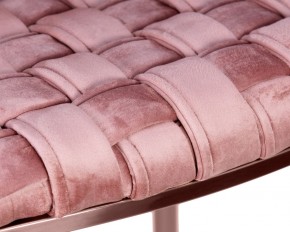 Стул барный DOBRIN EMMA ROSE GOLD, розовый велюр (VF-10) в Верхней Пышме - verhnyaya-pyshma.ok-mebel.com | фото 9