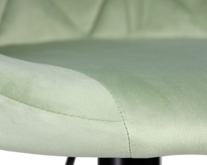 Стул барный DOBRIN LOGAN BLACK, мятный велюр (MJ9-87) в Верхней Пышме - verhnyaya-pyshma.ok-mebel.com | фото 7