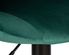 Стул барный DOBRIN LOGAN BLACK, зеленый велюр (MJ9-88) в Верхней Пышме - verhnyaya-pyshma.ok-mebel.com | фото 7
