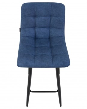 Стул барный DOBRIN NICOLE, черные матовые ножки, синяя ткань (UF860-14B) в Верхней Пышме - verhnyaya-pyshma.ok-mebel.com | фото 7