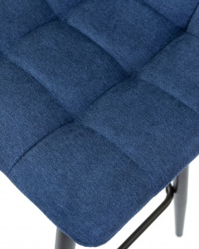 Стул барный DOBRIN NICOLE, черные матовые ножки, синяя ткань (UF860-14B) в Верхней Пышме - verhnyaya-pyshma.ok-mebel.com | фото 8